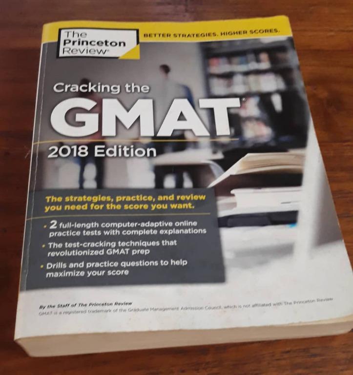 Book cracking the gmat 2018 edition, Books & Stationery, Books on Carousell