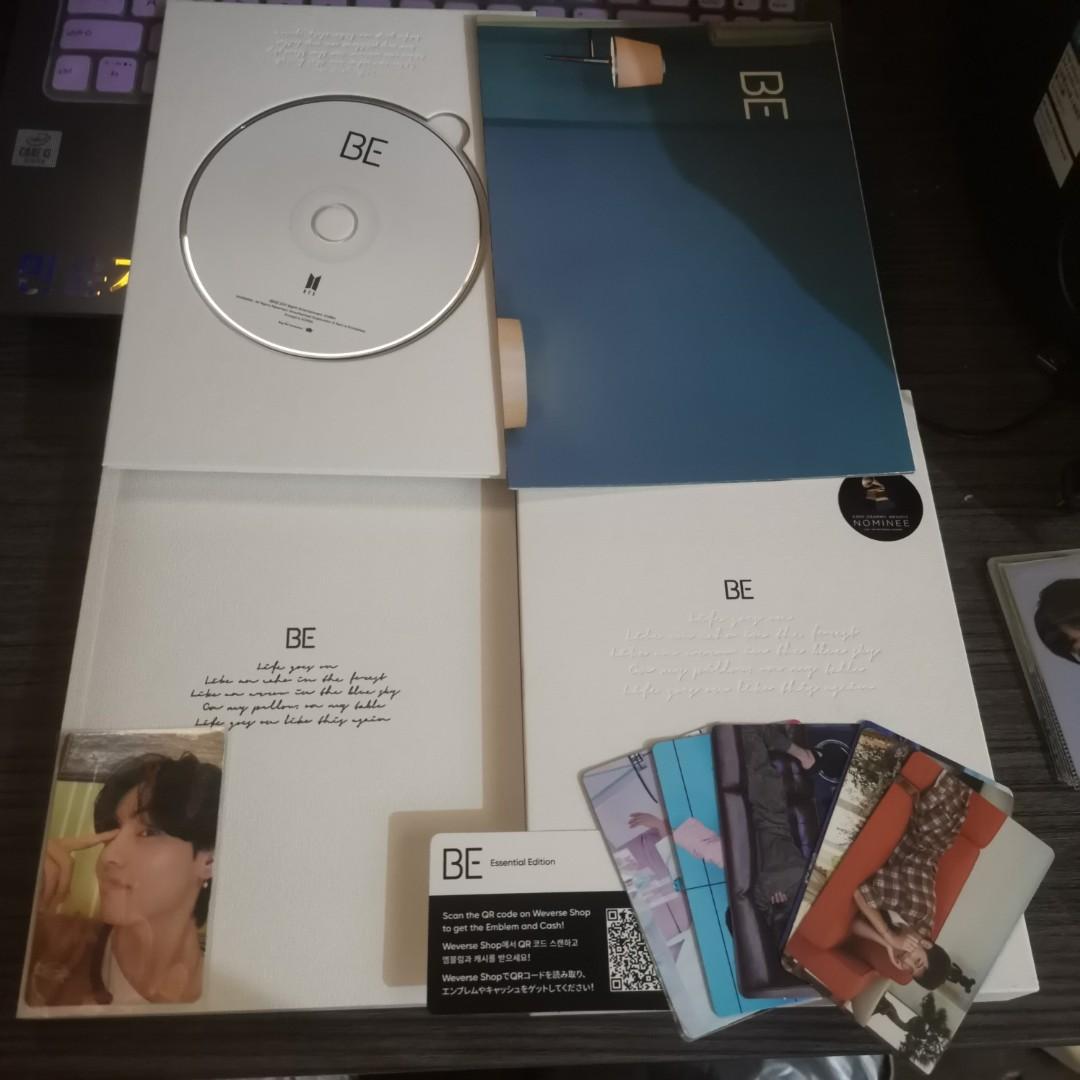 Bts Be Essential Album W V Pc Hobbies Toys Memorabilia Collectibles K Wave On Carousell
