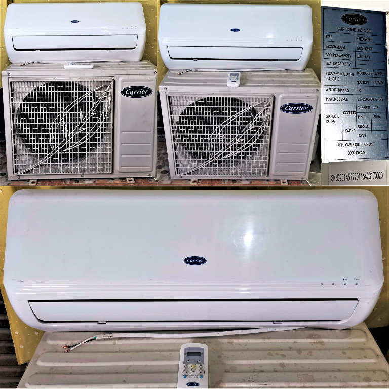 Carrier 1HP split type aircondition, TV & Home Appliances, Air