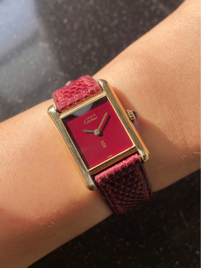 cartier must de tank