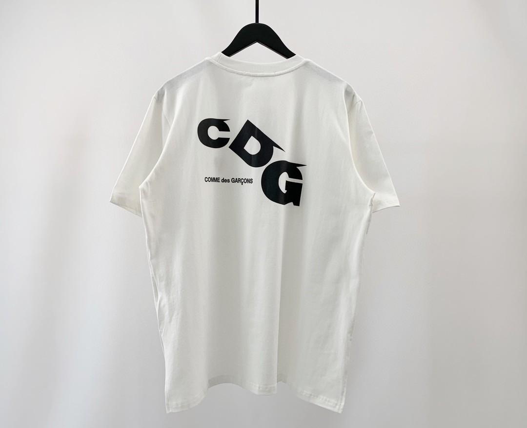 CDG play 川久保玲2021SS Comme Des Garcons 顏色：白色尺碼表肩寬胸圍