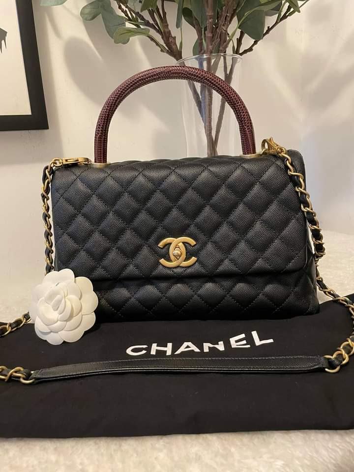 Chanel clearance lizard handle