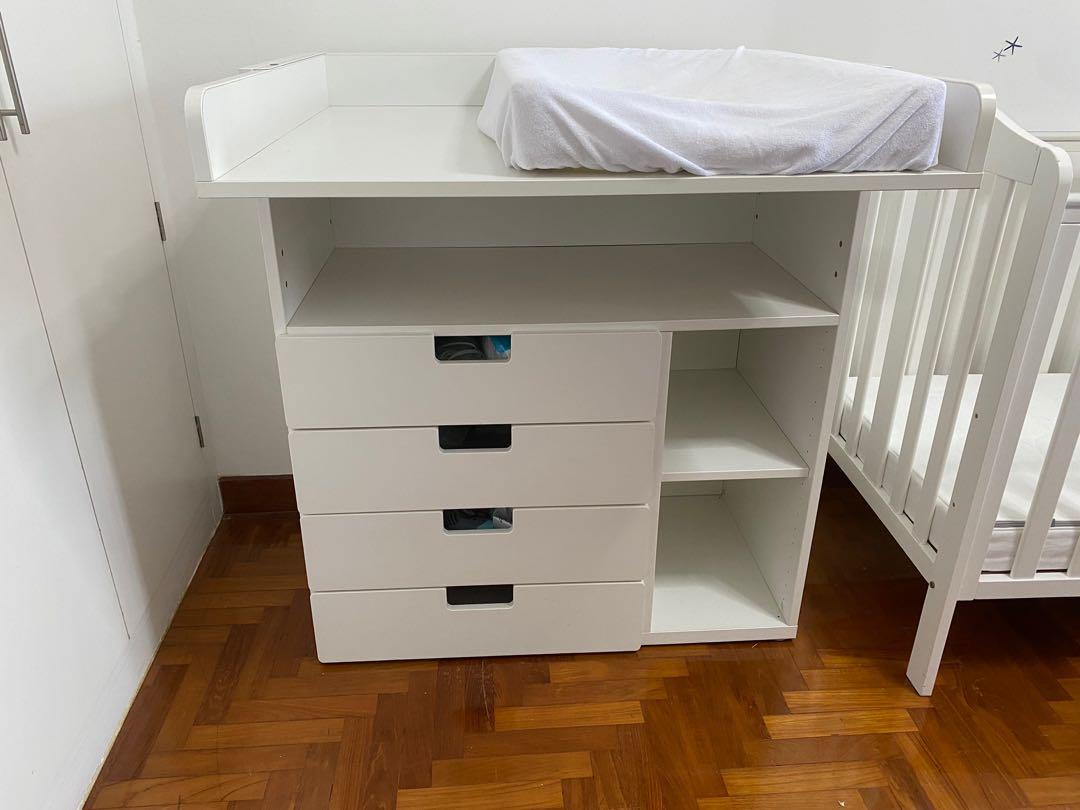 over cot changing table ikea