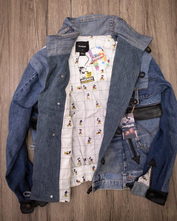 DESIGUAL - Mickey Mouse Jacket, Men's Fashion, Coats, Jackets and Carousell