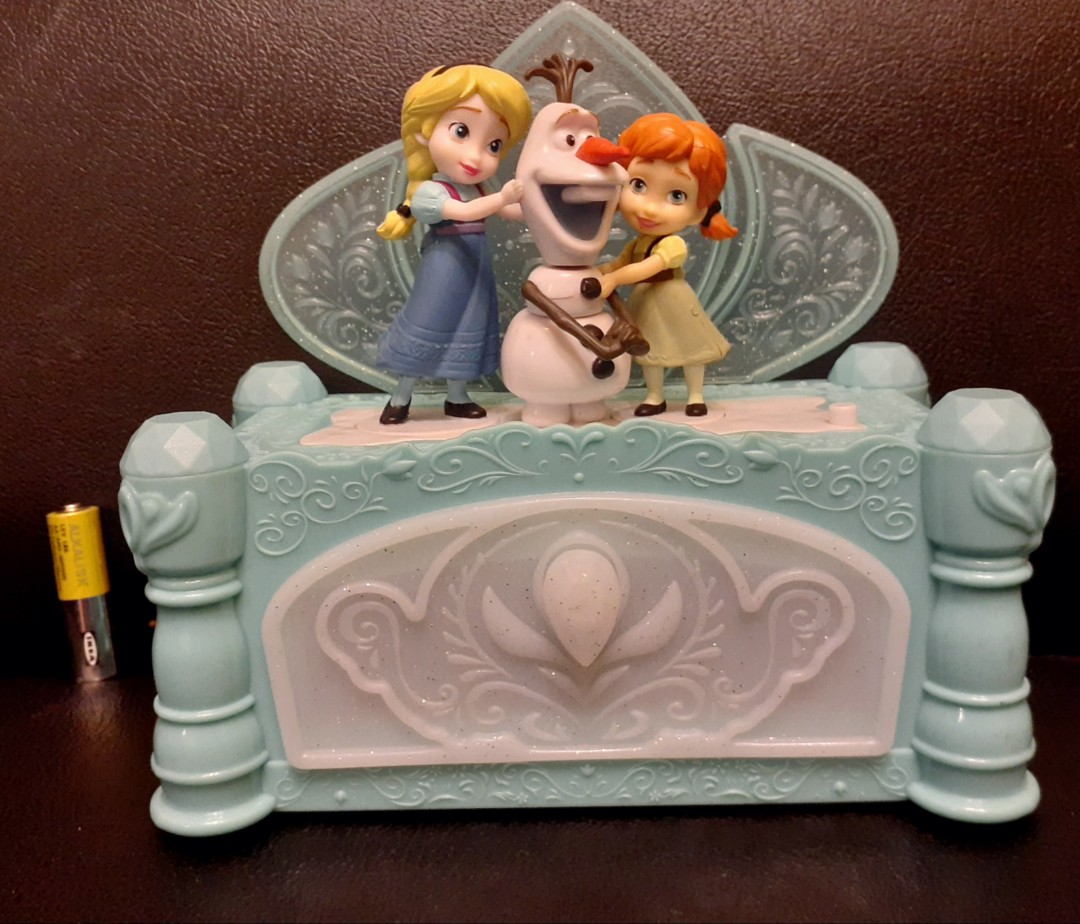 DISNEY FROZEN DO YOU WANT TO BUILD A SNOWMAN JEWELRY BOX