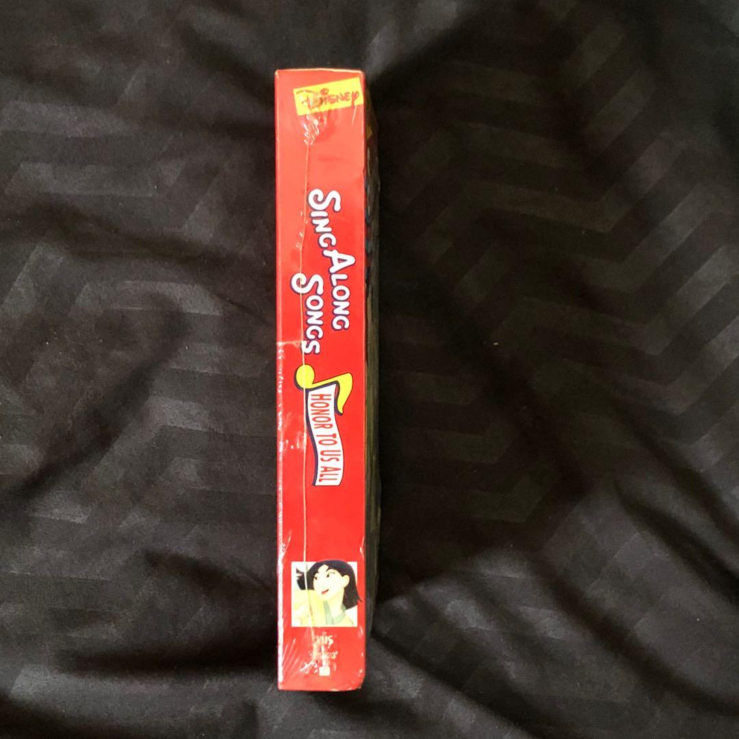 Disney Sing Along Songs VHS (SEALED) (Category: CDs & DVDs) located in Antipolo. Submitted by chanandlerbing (Listing ID 1087671810, Image 2). Description: Rare and collector's item For fans of Disnet animated films Will accept BDO or GCash .