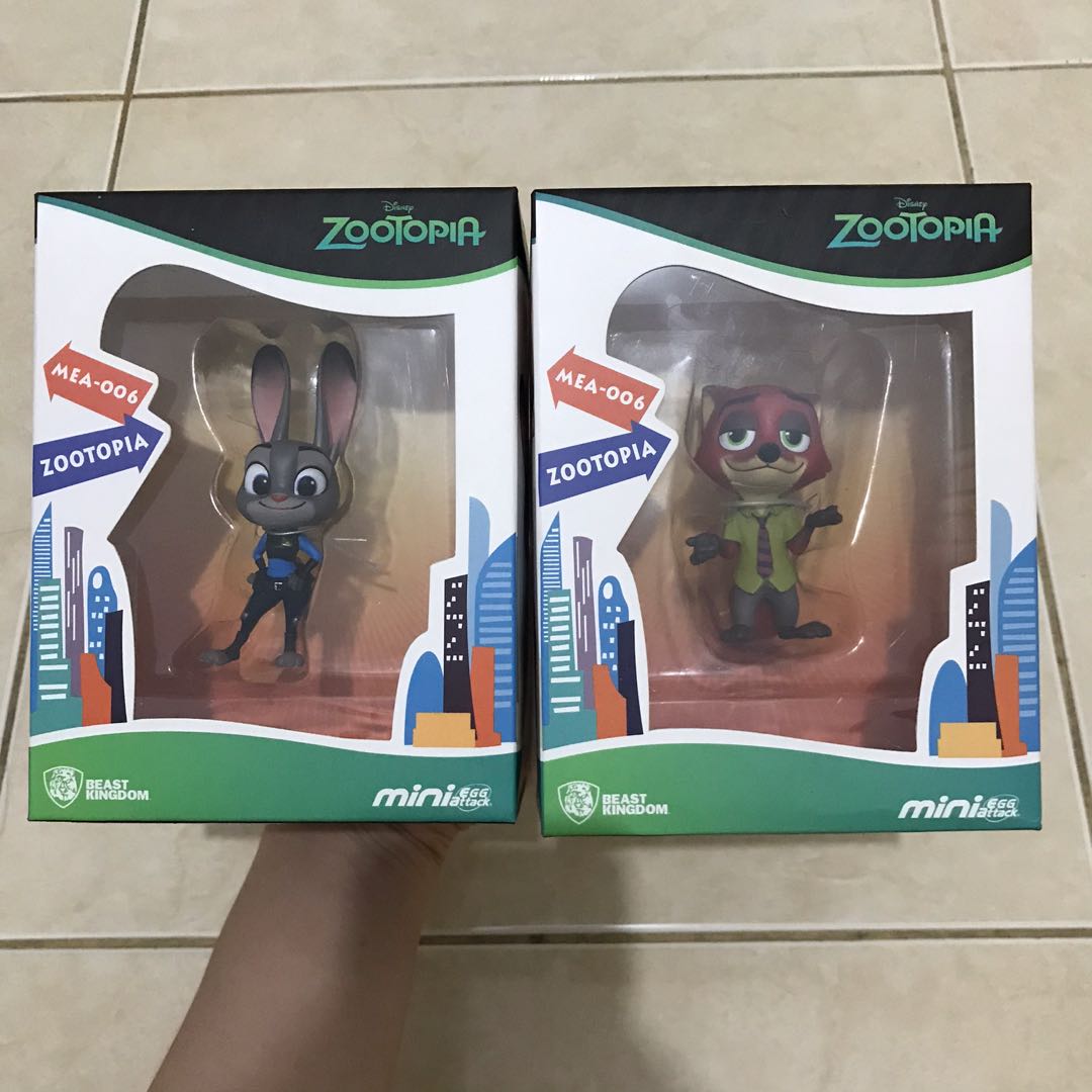 Disney Zootopia Judy Hopps Nick Wilde Action Figure, Toys ...