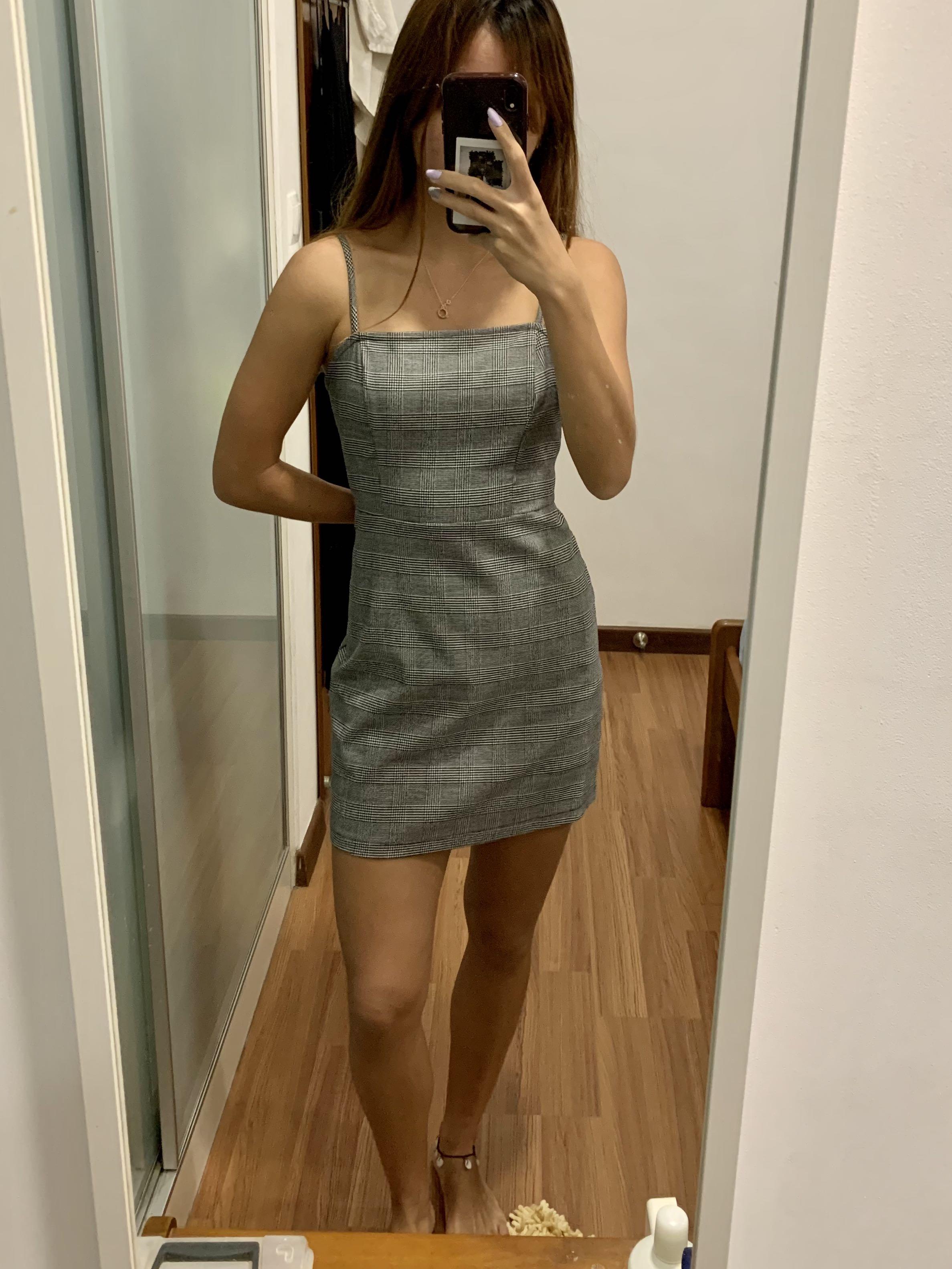 Forever 21 outlet houndstooth dress
