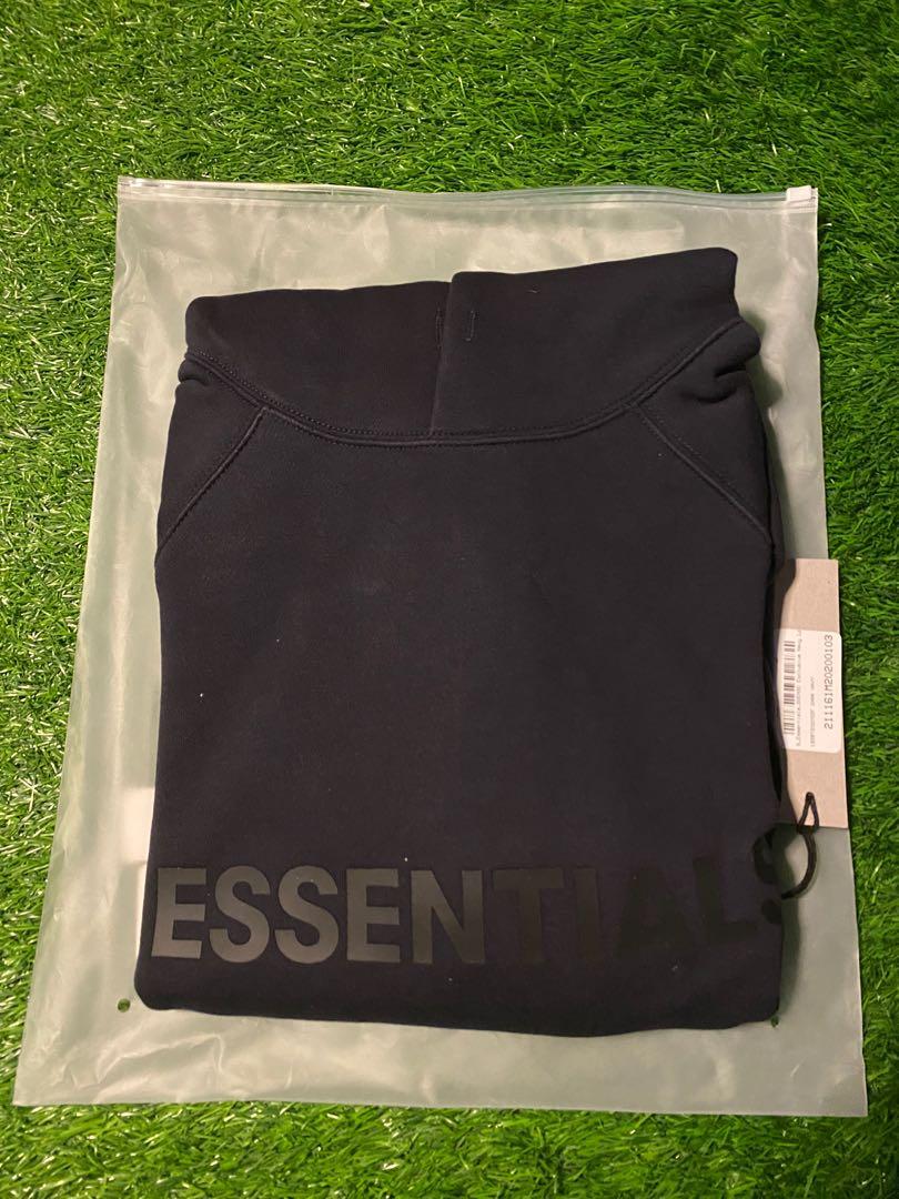 Fear of God Essentials x Ssense FW20 Pullover Hoodie Dark Navy