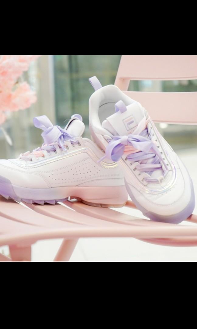 Fila disruptor online 2 pink korea
