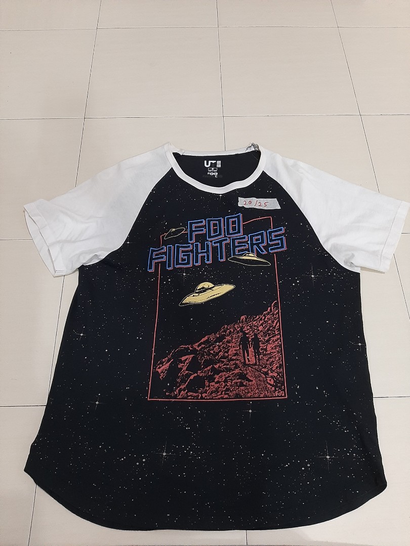 Foo fighters sales spaceship t shirt
