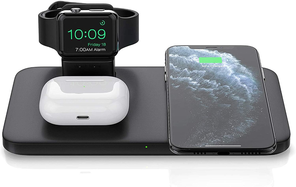 FreeDelivery Seneo 3 in 1 Inductive Charging Station Wireless