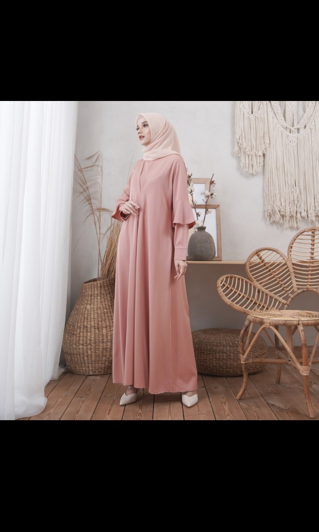 gamis fesyen wanita muslim fashion gaun  carousell