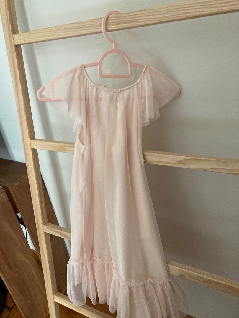 sparkly cream dress