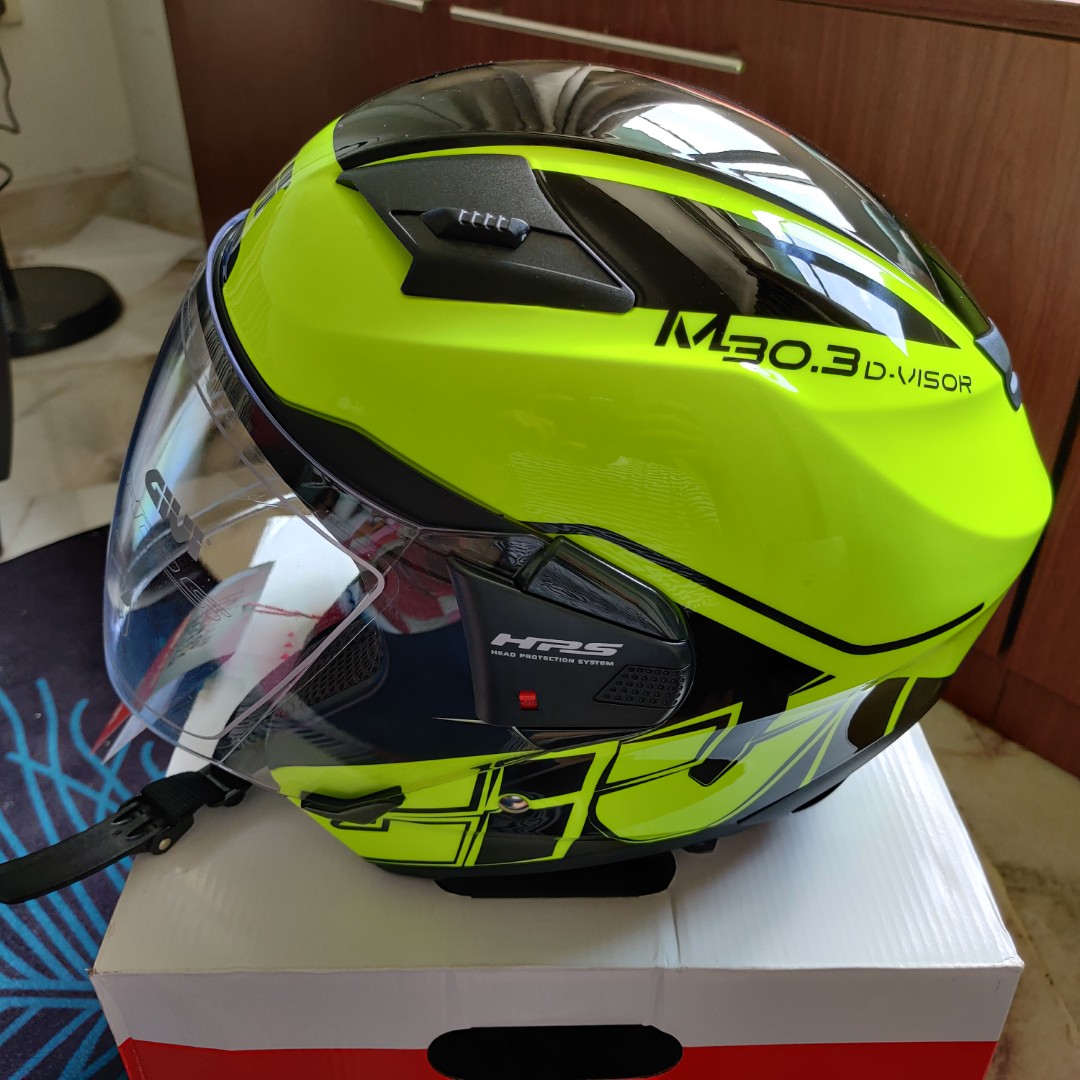 Givi Double Visor Helmet M30.3 Auto Accessories on Carousell