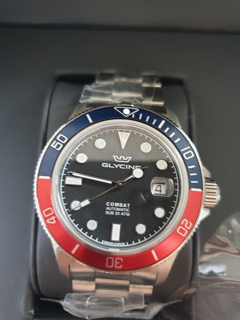 GLYCINE Combat Sub Pepsi Drop Edition