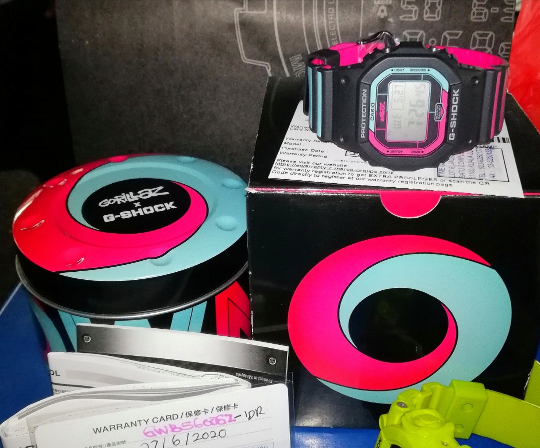 G Shock GWB5600 Gorillaz