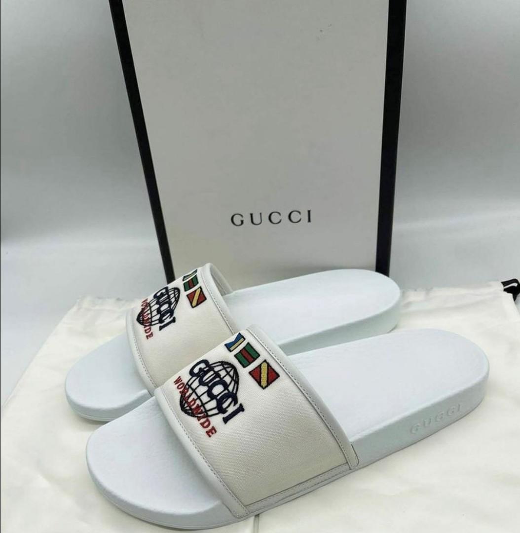 Gucci Worldwide Slides Men s Fashion Footwear Flipflops and