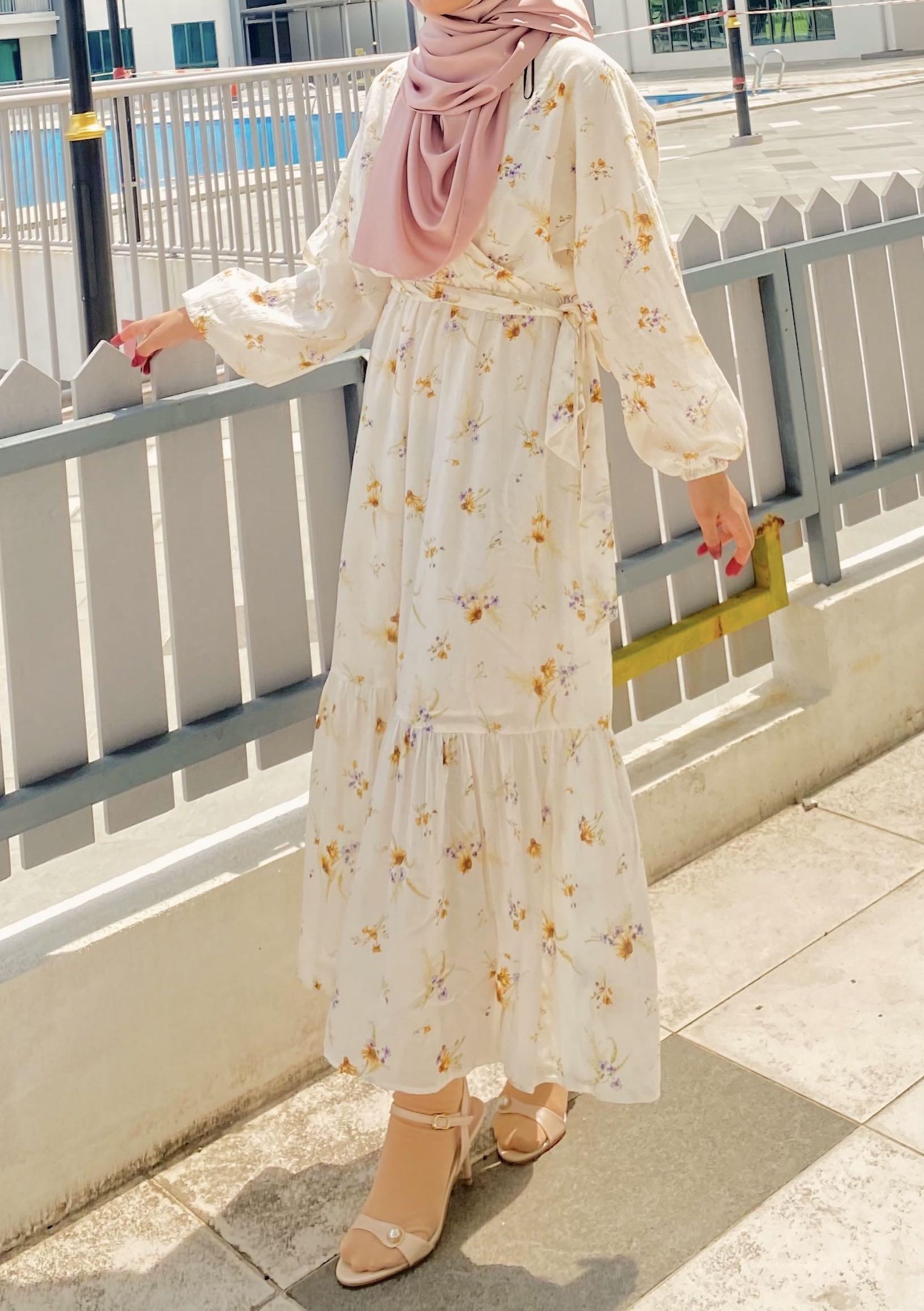H&m tie cheap belt dress