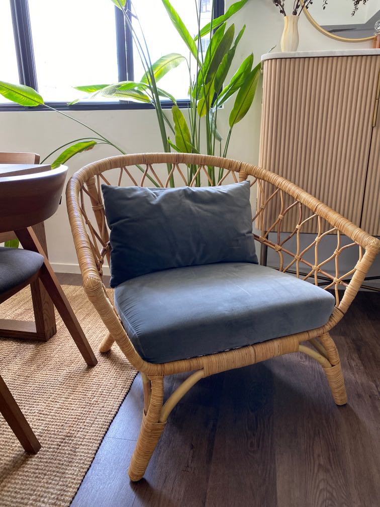 Ikea best sale rattan seat