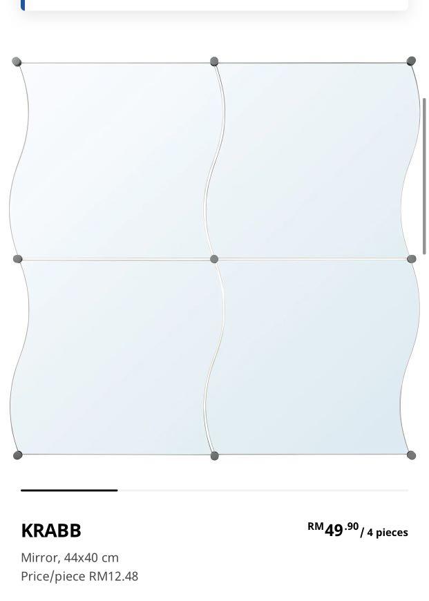 Ikea Krabb Mirror, Furniture & Home Living, Home Decor, Mirrors on