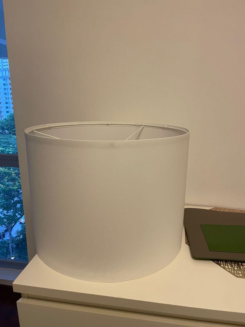 RINGSTA lamp shade, white, 42 cm (17) - IKEA