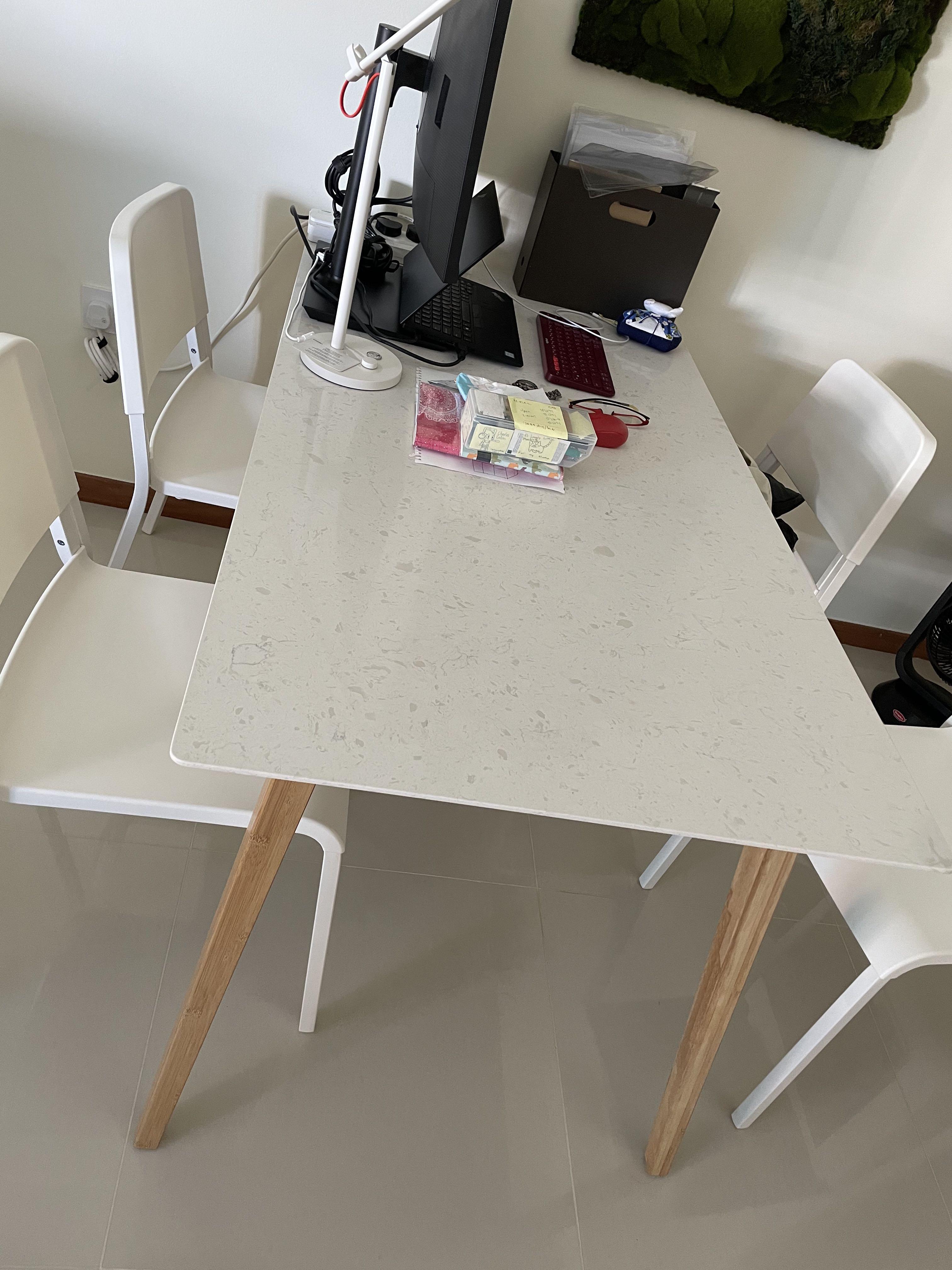 Ikea quartz shop dining table