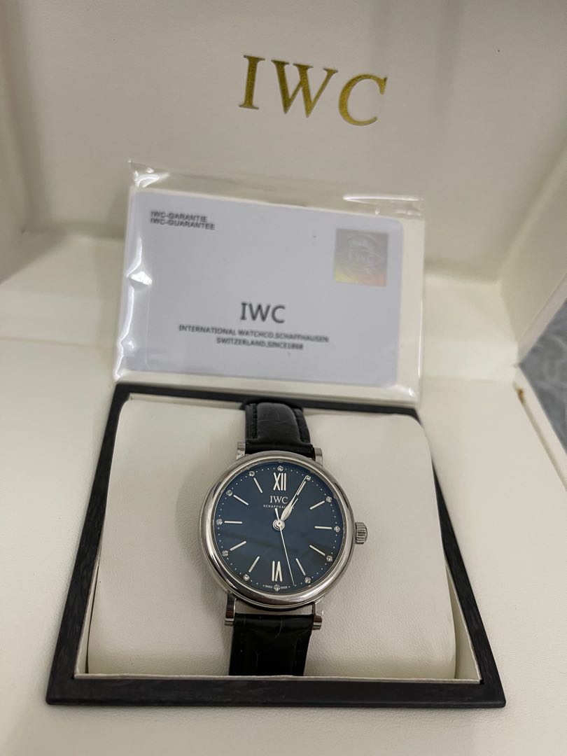 IWC Portofino Automatic 34mm Watch IW357405 Women s Fashion