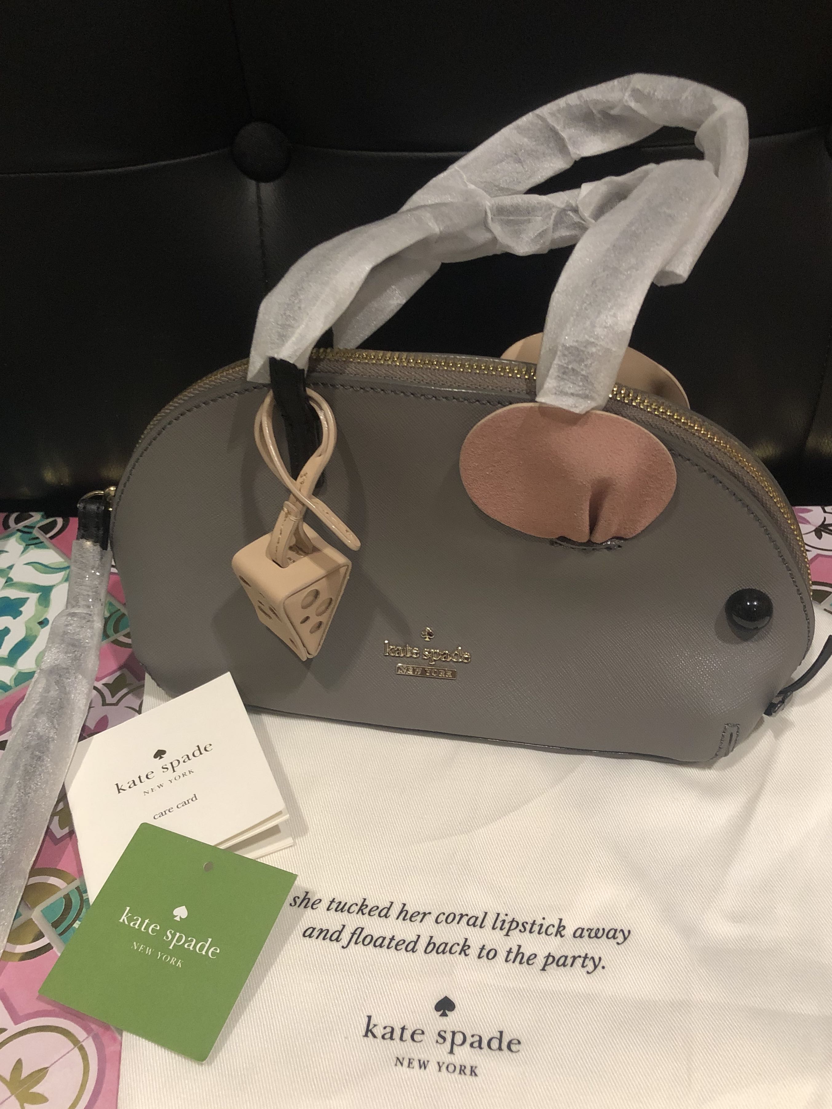 Kate spade shop mouse purse