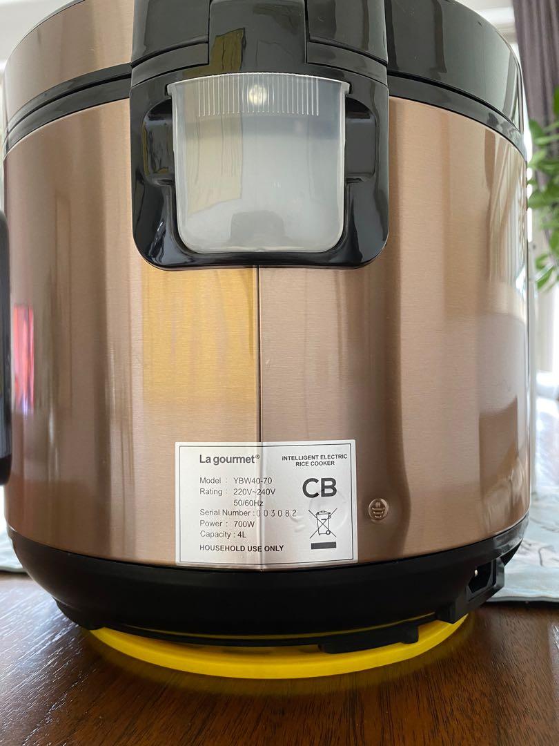 La Gourmet Healthy Rice Cooker 4L, TV & Home Appliances, Kitchen