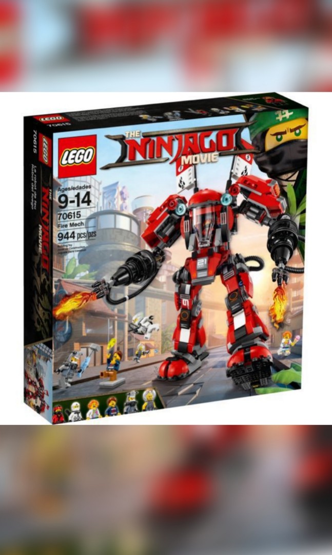 Lego 70613 lego 70614 lego 70615 ninjago movie sets 3 sets Hobbies Toys Toys Games on Carousell