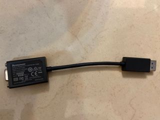Lenovo DisplayPort to VGA monitor cable