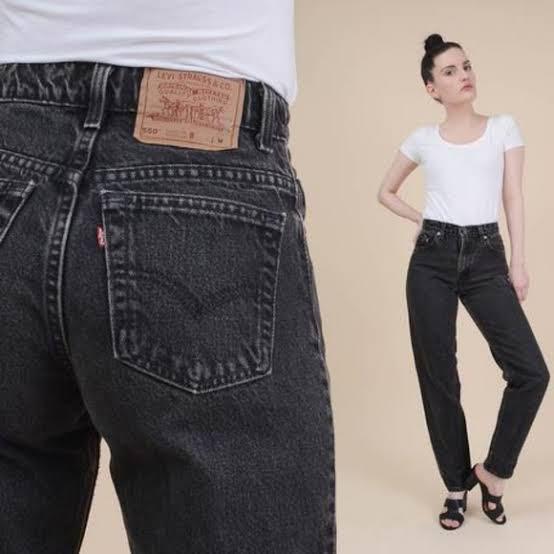Levi'S 550 Mom Jeans, Women'S Fashion, Bottoms, Jeans On Carousell