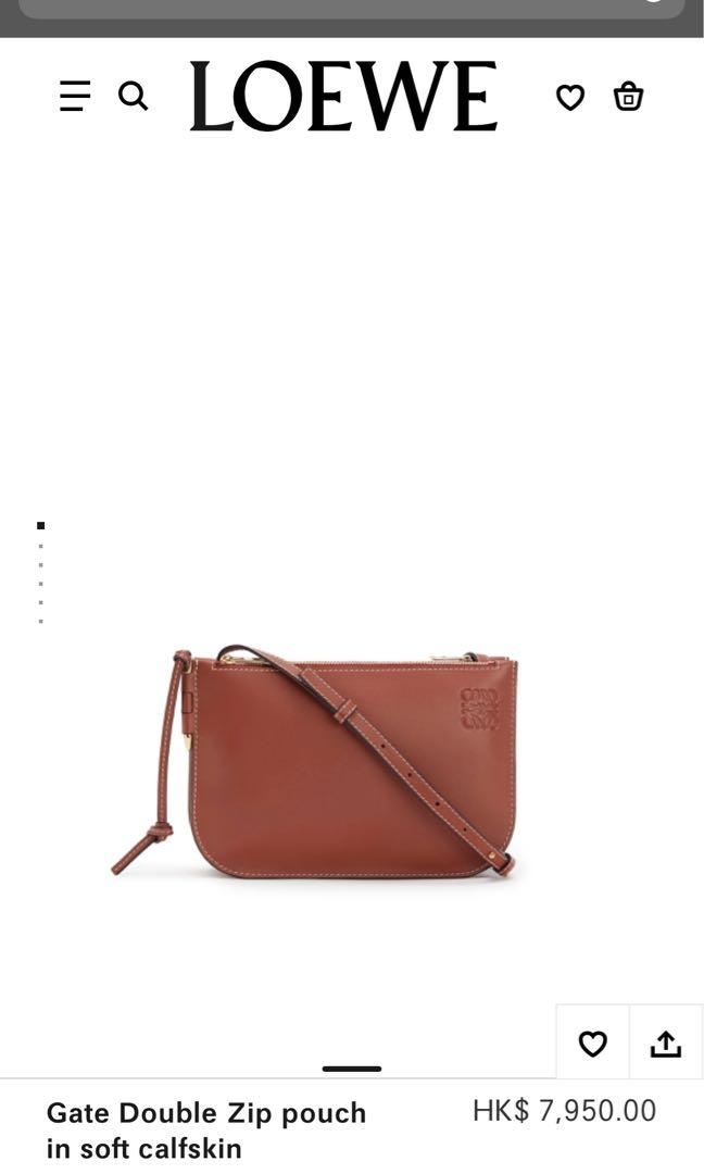 Loewe Gate double zip pouch Carousell