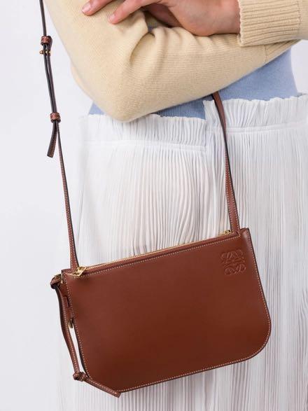 Loewe gate online double zip pouch