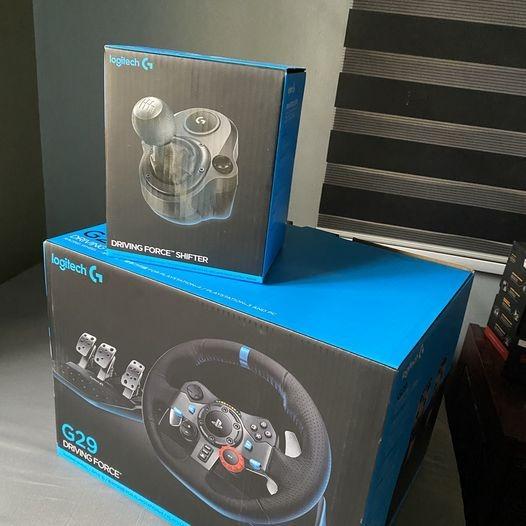 Logitech g29 + Shifter Paddle Mod + Logitech Shifter, Video