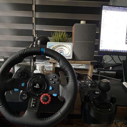 Logitech g29 + Shifter Paddle Mod + Logitech Shifter, Video