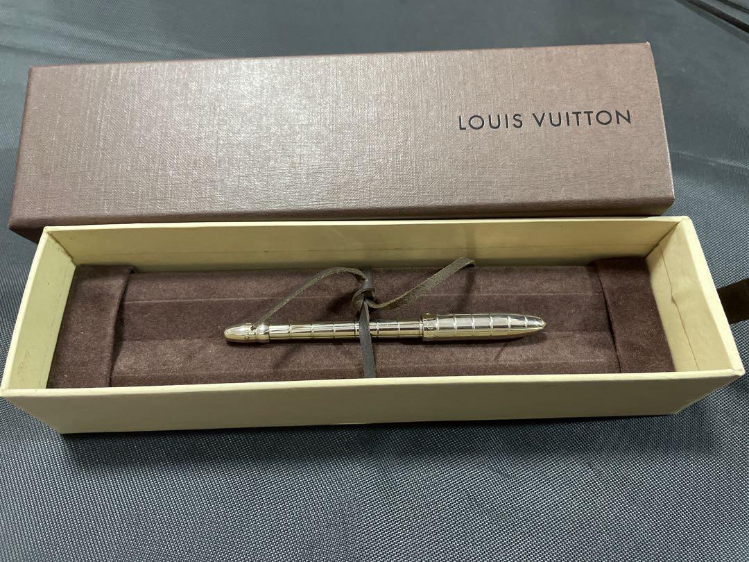 Louis Vuitton Louis Vuitton Silver Tone Pen For Small PM Agenda V655