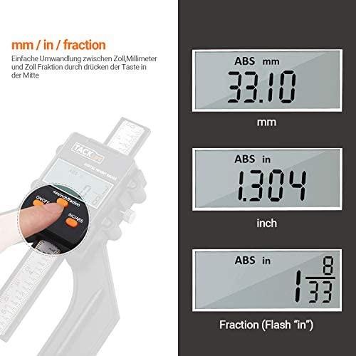 (M2774) Depth gauge, Tacklife MDG01 Digital Tread Depth, Health