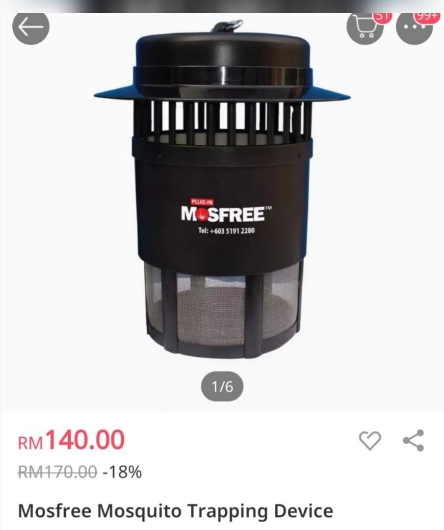 Mosfree Mosquito Trapping Device Kitchen Appliances On Carousell