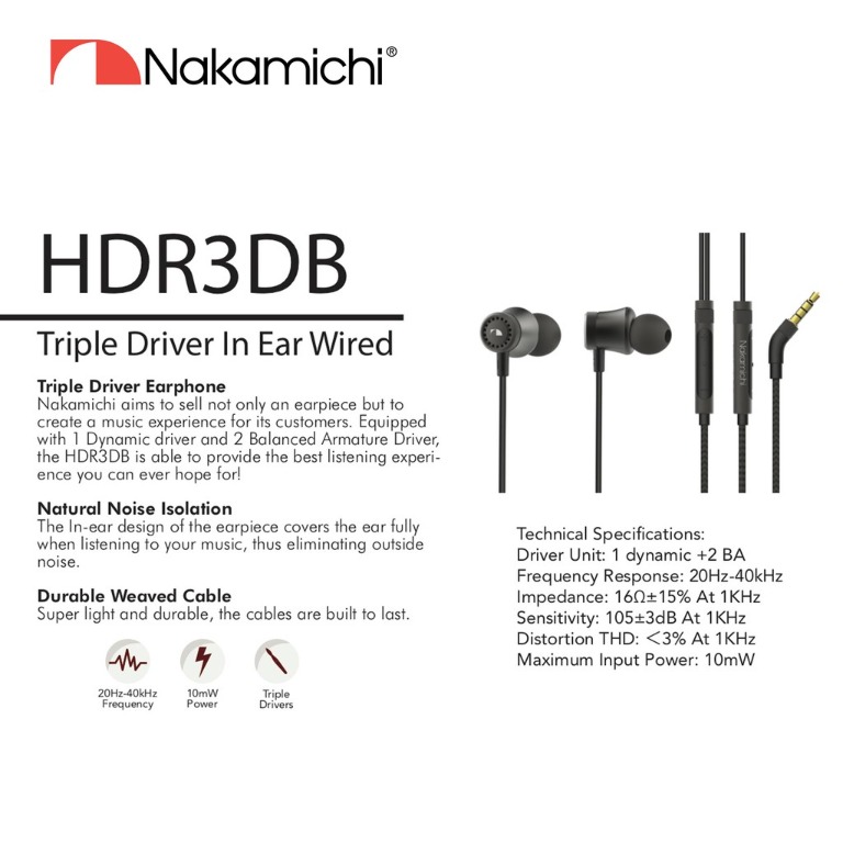 Nakamichi hdr3db outlet