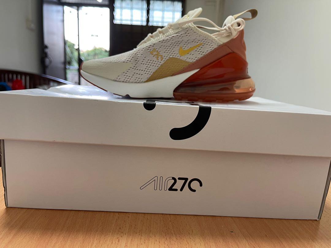 Nike Air Max 270 Light Cream Terra Blush AH6789 203, Women's Fashion,  Footwear, Sneakers on Carousell