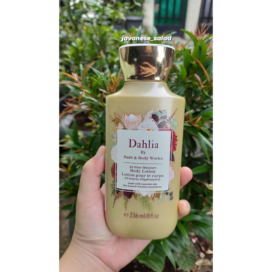 [ORIGINAL] Dahlia Body Lotion by Bath and Body Works 236 ML, Kesehatan