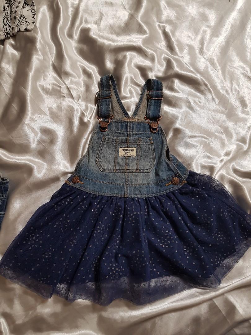 Oshkosh denim store overall dress