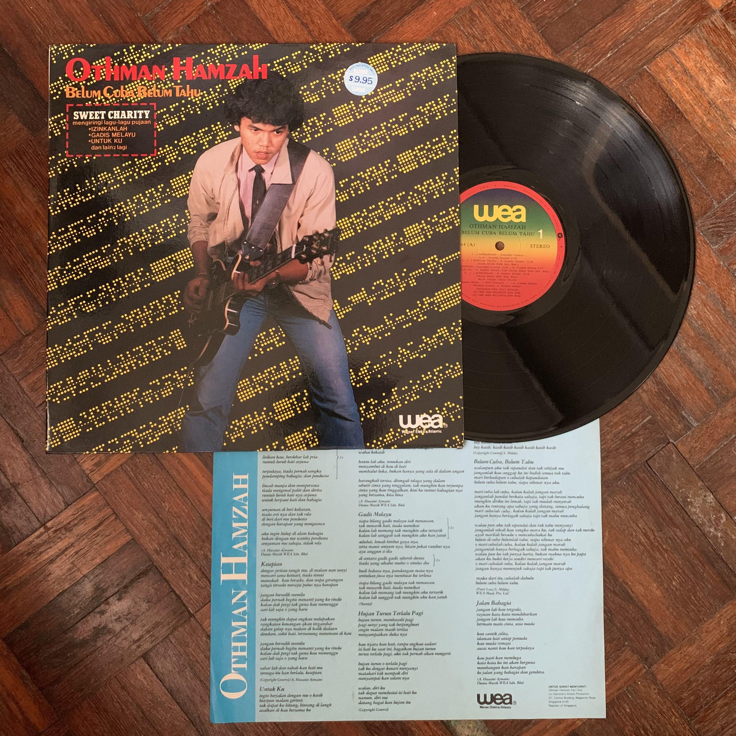 Othman Hamzah Sweet Charity Belum Cuba Belum Tahu Lp Piring Hitam Vinyl Music Media Cd S Dvd S Other Media On Carousell