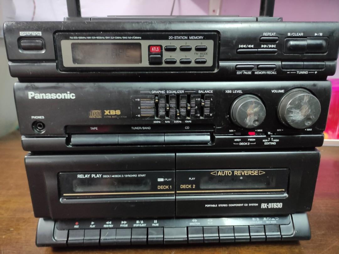 PANASONIC RX-DT630, Audio, Portable Audio Accessories on Carousell