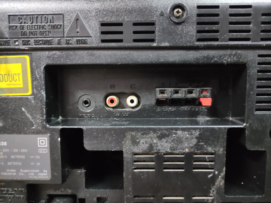 PANASONIC RX-DT630, Audio, Portable Audio Accessories on Carousell