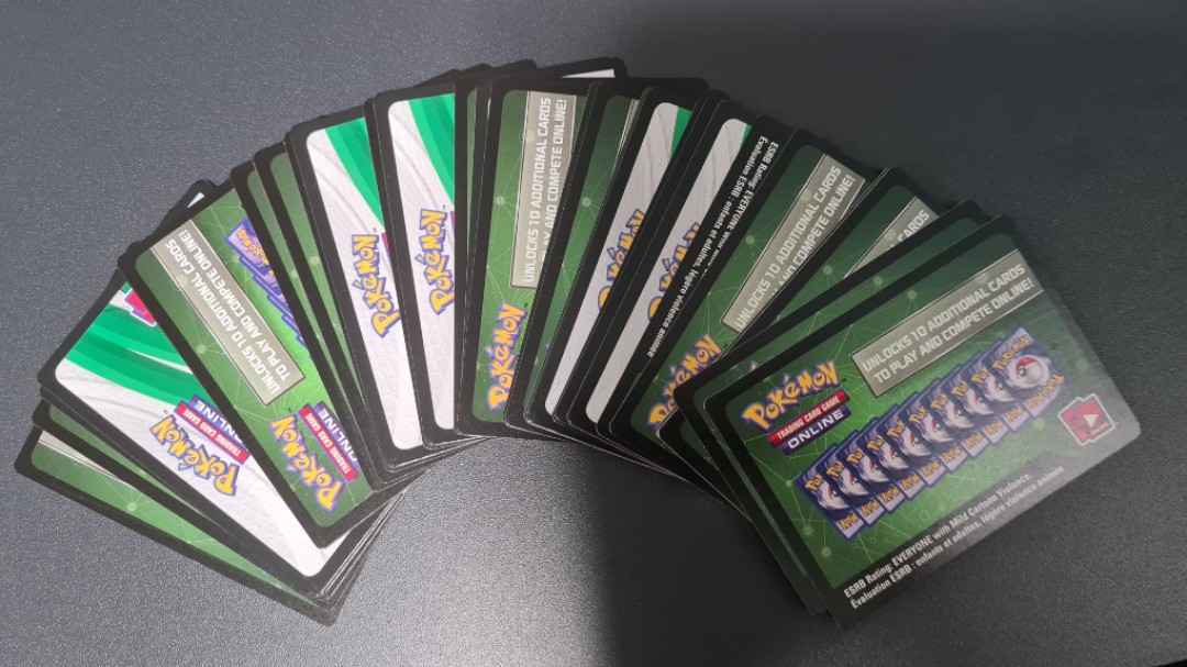 Pokemon TCG Code Cards, Toys & Games, Board Games & Cards on Carousell