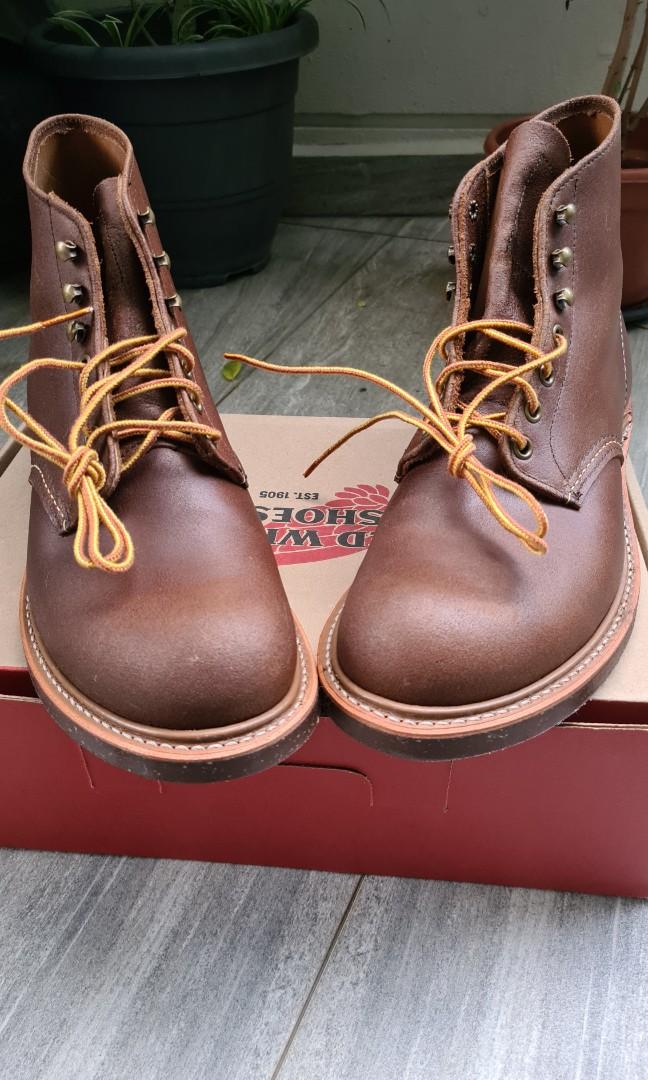 BN Red Wing Boots 8015 Brown Spitfire Leather