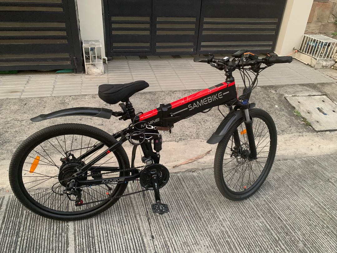 SAMEBIKE E-Bike 500watts, Sports Equipment, Bicycles \u0026 Parts, Bicycles on  Carousell
